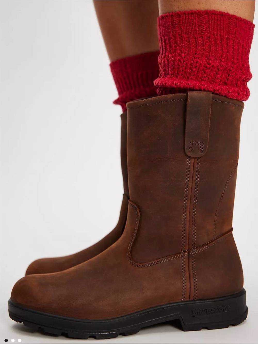 Blundstone Rigger boots in teak, very good condition